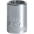 Stahlwille Tools 6, 3 mm (1/4") Sockets Size 11 mm L.23 mm 01030011